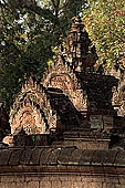 Banteay Srei temple - towers of the central group